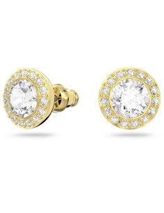 SWAROVSKI ANGELIC:ORECCHINO A BUCO RND STUD CRY/GO only 89,00 € on ...