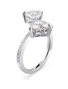 SWAROVSKI ATTRACT SOUL:ANELLO HRT CZWH/CRY/RHS 55 only 119,00 € on ...