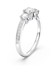 SWAROVSKI RE ATTRACT TRILOGY:ANELLO COCR CRY/RHS 58 only 119,00 € o...