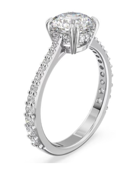 SWAROVSKI CONSTELLA:RING RND M WHITE/RHS 58 only 139,00 € on OroFas...