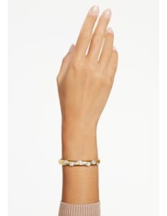 SWAROVSKI DEXTERA:BRACCIALE RIGIDO CRYSTAL WHI/GOS only 199,00 € on... 2