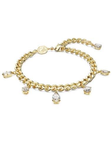 SWAROVSKI DEXTERA:BRACCIALE DANGLING WHI/GOS M only 149,00 € on Oro...