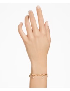 SWAROVSKI DEXTERA:BRACCIALE DANGLING WHI/GOS M only 149,00 € on Oro... 2