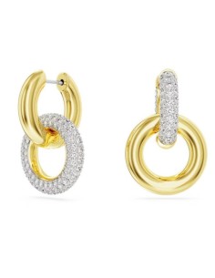 SWAROVSKI DEXTERA:ORECCHINO A BUCO HOOP INTERLINKE only 159,00 € on...
