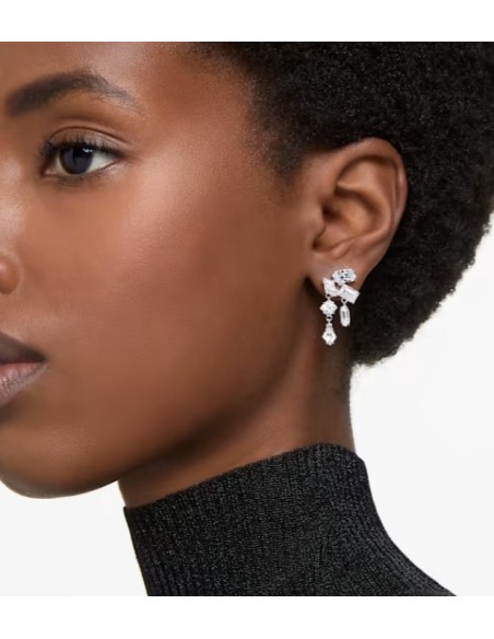 SWAROVSKI MESMERA:ORECCHINO A BUCO SD CLUSTER CRY/ only 149,00 € on...