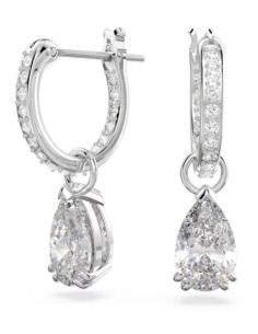 SWAROVSKI MILLENIA:ORECCHINO A BUCO PEAR WHITE/RH only 119,00 € on ...