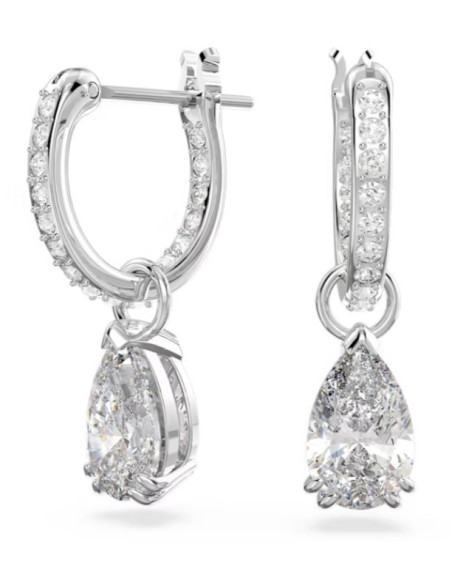 SWAROVSKI MILLENIA:ORECCHINO A BUCO PEAR WHITE/RH  a solo 119,00 € ...