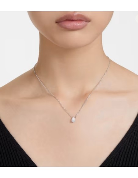 SWAROVSKI MILLENIA:PEND PEAR WHITE/RHS only 99,00 € on OroFashion.it