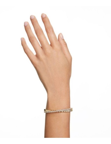 SWAROVSKI ROTA:BRACCIALE RIGIDO DB CRY/GOS M  a solo 215,00 € su Or...