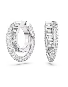 SWAROVSKI ROTA:ORECCHINO A BUCO PAVE CRY/RHS only 195,00 € on OroFa...