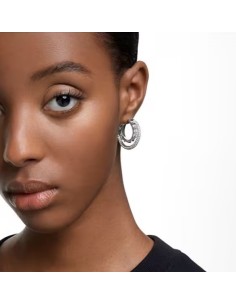 SWAROVSKI ROTA:ORECCHINO A BUCO PAVE CRY/RHS only 195,00 € on OroFa... 2