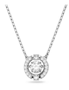 SWAROVSKI SPARKLING DC:COLLANA CZWH/CRY/RHS only 129,00 € on OroFas...