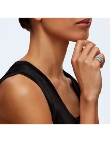 SWAROVSKI HYPERBOLA:ANELLO WRAP CZWH/RHS FULL PAVE 60  a solo 199,0...