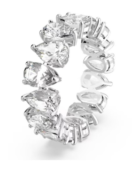 SWAROVSKI VITTORE:ANELLO PEAR CZWH/RHS 55 only 159,00 € on OroFashi...