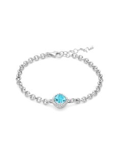 Bracciale MILUNA Gemma Del Cielo BRD960 con topazio in argento 925 ...