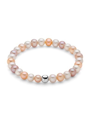 Bracciale MILUNA Giochi di Perle PBR3359 filo di perle Oriente pesc...