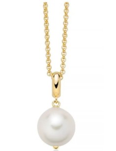 Collana MILUNA Giochi di Perle PCL6540G pendente perla in argento 9...