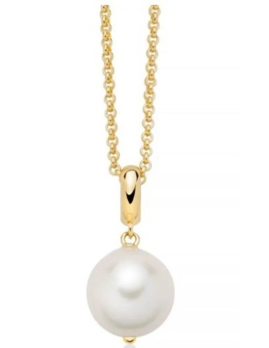 Collana MILUNA Giochi di Perle PCL6540G pendente perla in argento 9...