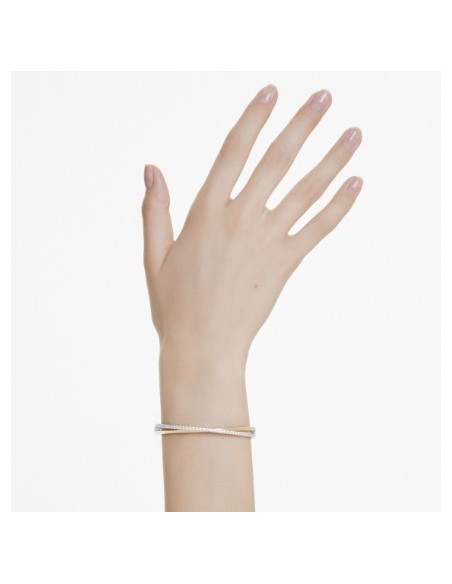 SWAROVSKI HYPERBOLA:BRACCIALE RIGIDO WHITE/MIX M  a solo 159,00 € s...