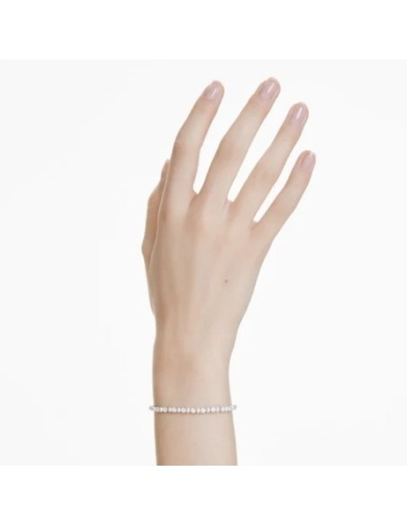 SWAROVSKI MATRIX:BRACCIALE 3MM WHITE/RHS M  a solo 119,00 € su OroF...