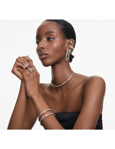 SWAROVSKI MATRIX:ORECCHINO A BUCO MN HOOP MATRIX W only 59,00 € on ...