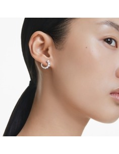 SWAROVSKI MATRIX:PE STUD CIRCLE WHITE/RHS only 99,00 € on OroFashio... 2
