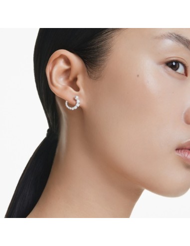 SWAROVSKI MATRIX:PE STUD CIRCLE WHITE/RHS only 99,00 € on OroFashio...