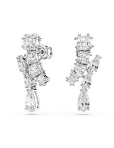 SWAROVSKI MATRIX:ORECCHINO A BUCO WHI/RHS only 159,00 € on OroFashi...