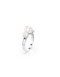 SWAROVSKI MATRIX:ANELLO 8MM PEARL WHITE/RHS 55 only 119,00 € on Oro...