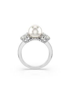 SWAROVSKI MATRIX:ANELLO 8MM PEARL WHITE/RHS 55 only 119,00 € on Oro... 2