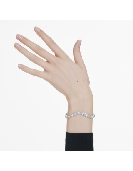 SWAROVSKI SUBLIMA:CUFF SINGLE CRY/RHS M  a solo 159,00 € su OroFash...