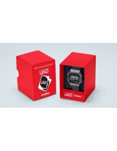 Orologio CASIO Iconic in collaborazione con UNO A168WEUC-1AER only ...