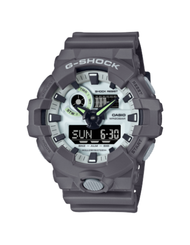 Orologio CASIO G-SHOCK Hidden Glow Series GA-700HD-8AER Grey only 1...