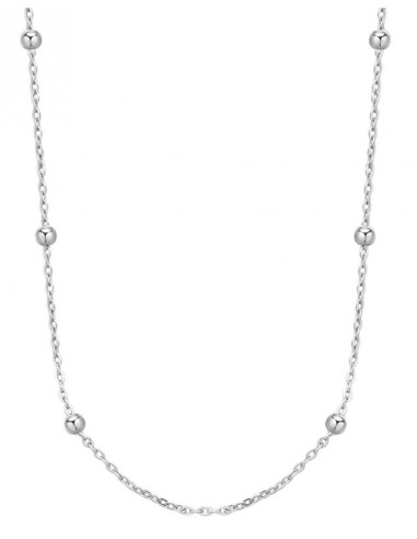 Collana lunga ROSATO in argento 925 con palline RZC056 personalizza...