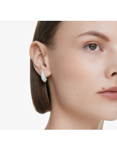SWAROVSKI SUBLIMA:ORECCHINO A BUCO WHITE CRY/RHS  a solo 139,00 € s... 2
