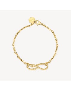 Bracciale BROSWAY CHAKRA MISTICI in acciaio 316L dorato BHKB231 SER...