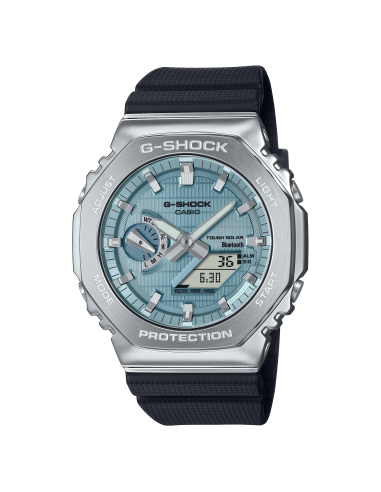 Orologio CASIO G-SHOCK G-Steel Bluetooth GBM-2100A-1A2ER Blue only ...