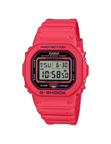 Orologio CASIO G-SHOCK DW-5600EP-4ER Vivid Red only 80,00 € on OroF...