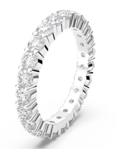 SWAROVSKI VITTORE:ANELLO XL CZWH/RHS 48 only 119,00 € on OroFashion.it