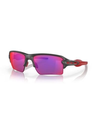 Occhiali da sole OAKLEY FLAK 2.0 XL 9188-04 Matte Grey Smoke Prizm ...