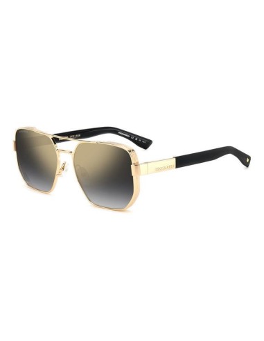 Occhiali da sole DSQUARED2 D2 0083/S RHL FQ Gold Black 58