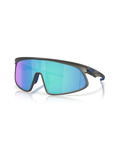 Occhiali da sole OAKLEY RSLV 9484D-03 Matte Grey Smoke Prizm Sapphi...