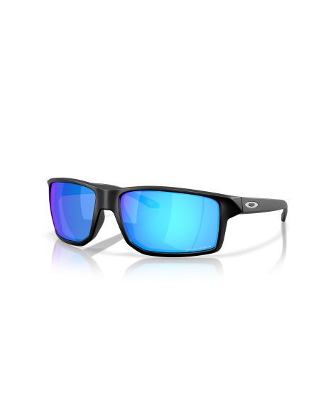 Occhiali da sole OAKLEY GIBSTON XL 9470-03 Matte Black Prizm Sapphi...