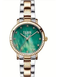 Orologio ALVIERO MARTINI Positano 1693402 Silver/Gold Green in Offe...