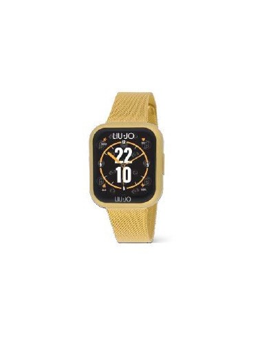 Orologio LIU-JO Smartwatch Voice Mini SWLJ149 Gold con cinturino in...