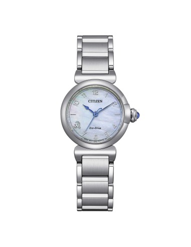 Orologio CITIZEN Maybell Mini EM1130-83D Nacre con cinturino in acc...