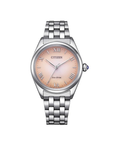 Orologio CITIZEN Citizen L EM1140-80X Salmon con cinturino in accia...