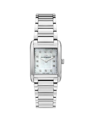 Orologio PHILIP WATCH Museum R8253820501 Nacre con cinturino in acc...