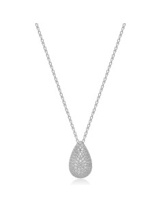 Collana BROSWAY FANCY in argento 925 e cubic zirconia pendente gocc...