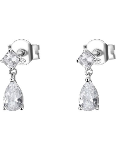 Orecchini pendenti BROSWAY FANCY in argento 925 e cubic zirconia FI...